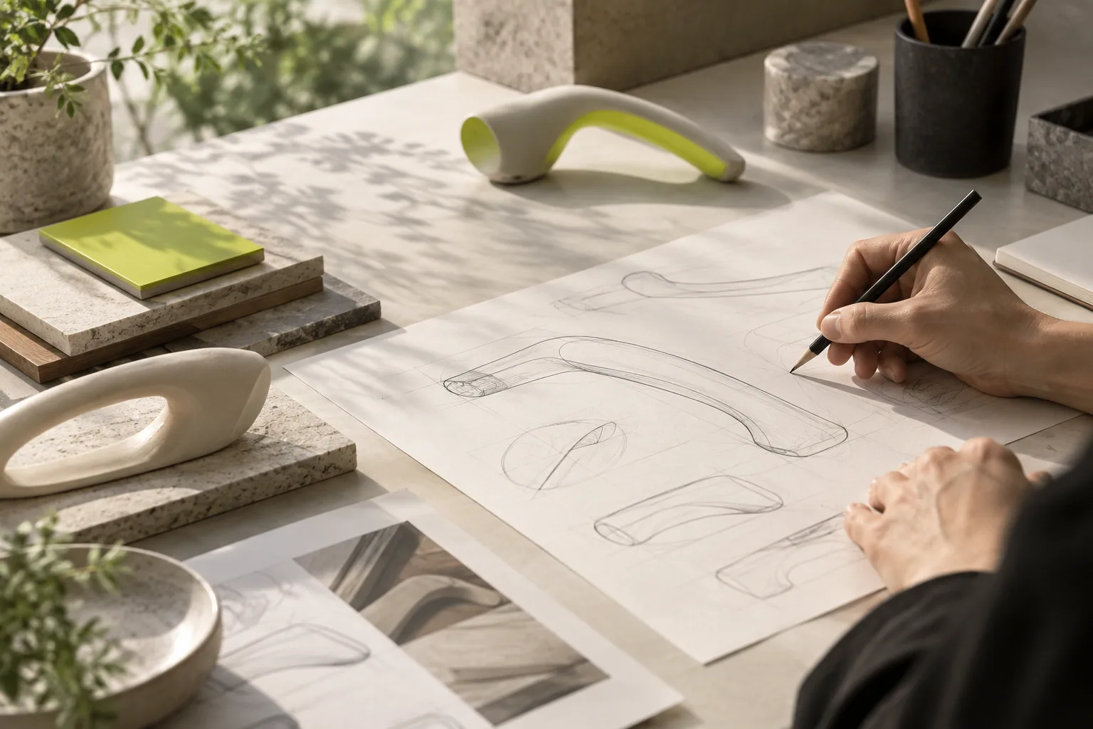 Observe the routine in the Reset design process